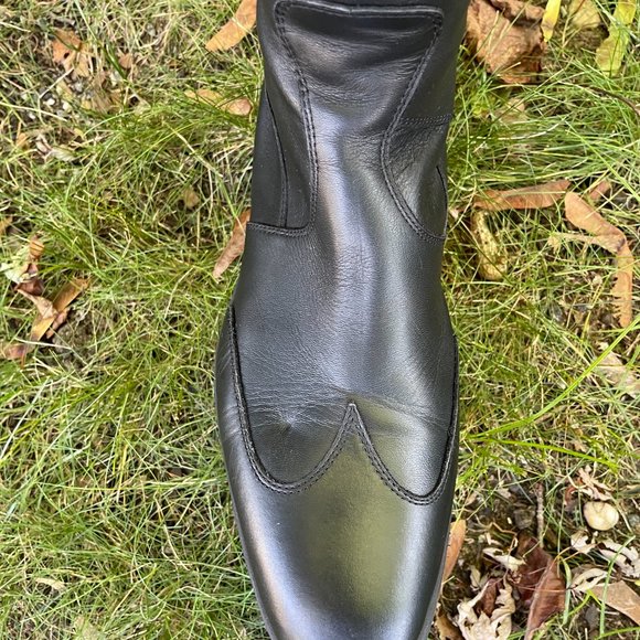 Franco Tucci "Like New" Tall boots- Marilyn Style Women's 11 - Picture 3 of 10